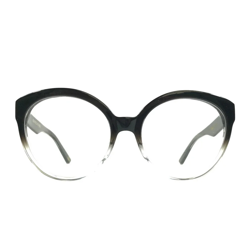 Alfred Kerbs Eyeglasses Frames ANDREA BK Black Gradient Round Full Rim 53-18-143